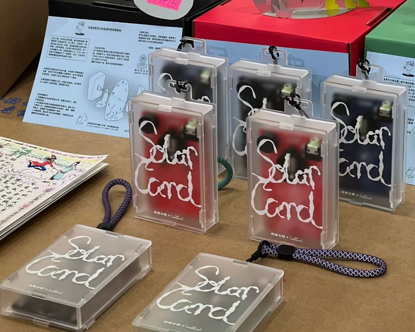 Solar Sound Card at UNFOLD art design fair 25